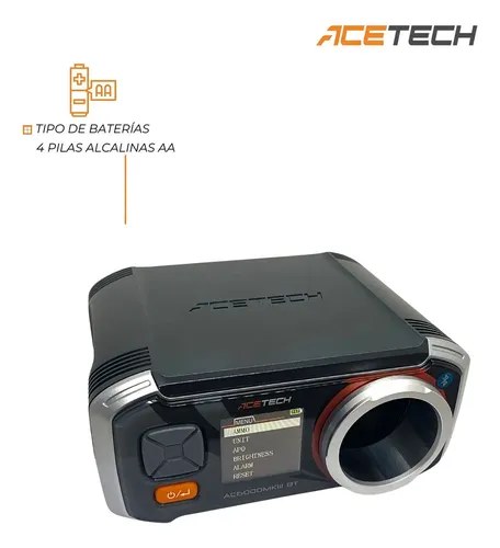 Cronografo Balístico Acetech Ac6000mkiii Bluetooth Chrony Color Negro - 5