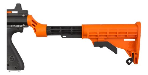 Rifle Escopeta Disuasiva Pcp .68 Sabre Mod Sl-r12 Negro Naranja 1727.2 Mm - 6
