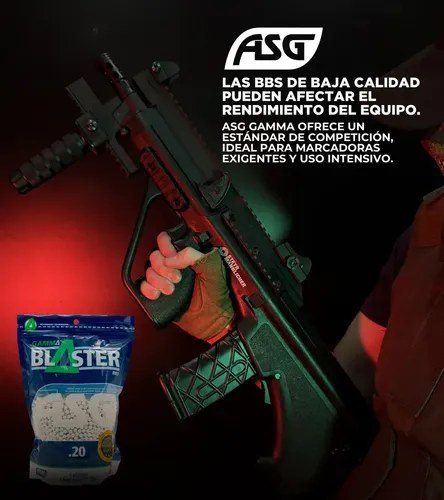 Balines Airsoft Asg Blaster Plasticos 6 Mm 0.20g Bolsa X 1kg - 9