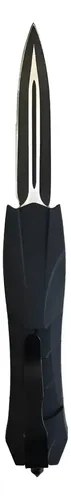 Navaja Automatica Frontal Otf Retráctil Rompe Vidrios Negro - 4