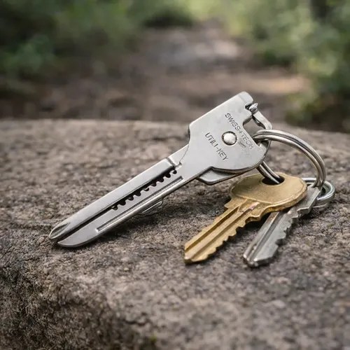 Multiherramienta Llave 6 En 1 North Rise Swiss Key Plateado - 5