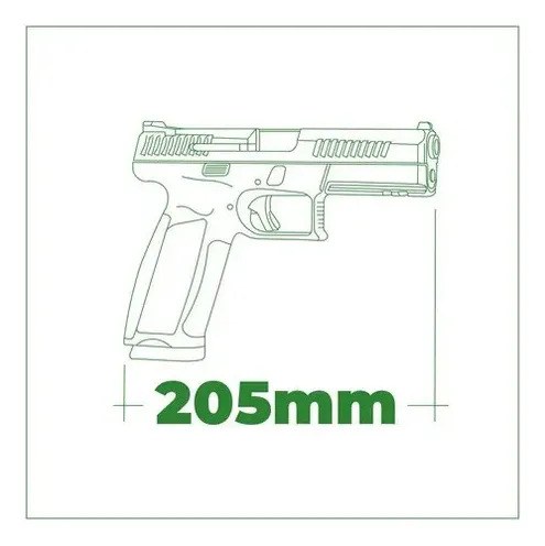 Pistola De Aire Comprimido Asg Cz P-09 Co2 4.5 Mm Blowback - 6