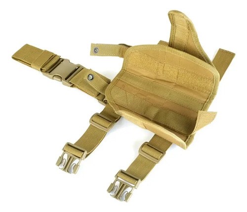 Pistolera Muslera Táctica Universal Rbn Tactical Tan Orientación De La Mano Diestro - 4