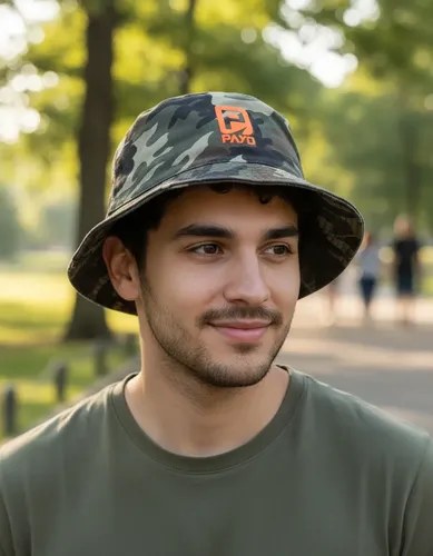 Gorro Gorra Payo Piluso Aire Libre Pesca Urbana Verde Unico Camuflado - 5