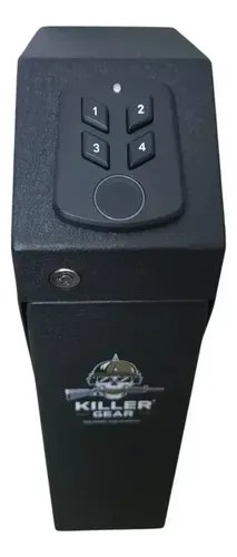 Caja Fuerte Acceso Rápido Pistola Killer Gear Delta Zeta Negro - 9