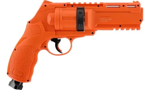 Revolver Disuasivo Umarex P2p Hdr 50 Gen2 Postas De Goma Co2 Naranja 1270 Mm - 4