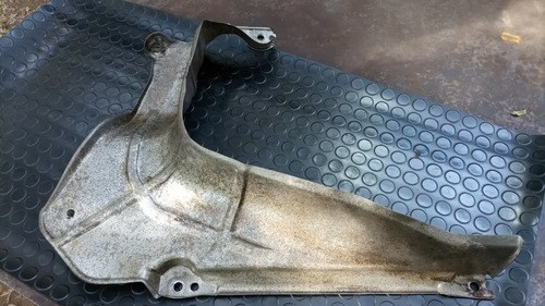 Chapa Protectora Tanque De Combustible Vw Polo Diésel - 7