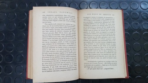 Los Hijos Del Ghetto - Israel Zangwill - 1921 Tomo 1 - 8