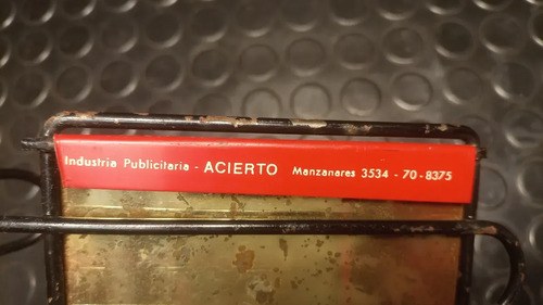 Antiguo Exhibidor Lord Cheseline Rojo Y Blanco - 6