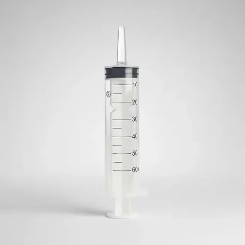 Jeringa 60ml Pico Cateter Con Tapa Sin Aguja X 5unidades 60 Ml - 4