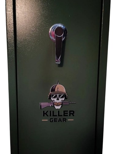Armero Caja Fuerte Killer Gear Armas Larga Corta Color Verde Verde - 4