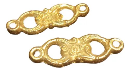 Eslabones De Bronce Macizo Para Luminaria / Araña De Techo