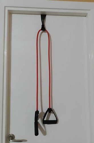 Anclaje De Puerta Para Bandas Con Manijas Y Banda De Dracon Negro