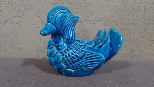 Pato Diseño Ceramica Azul Bariloche Consultar Stock Azul
