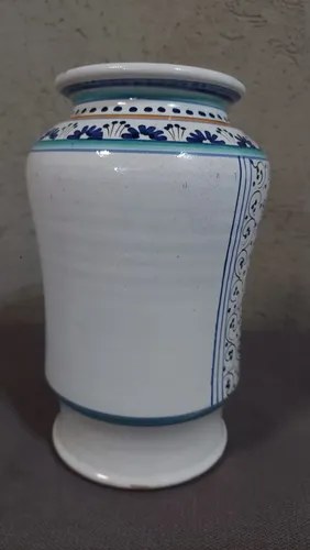 Antiguo Frasco Plomo Farmacia Pint Mano Italiana Consultar - 6