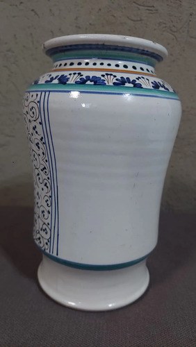 Antiguo Frasco Plomo Farmacia Pint Mano Italiana Consultar - 8