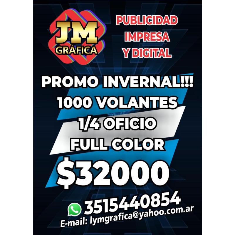 Jm gráfica - publicidad impresa y digital - 2
