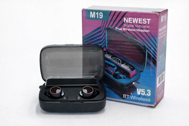 Auriculares m19 (linterna)