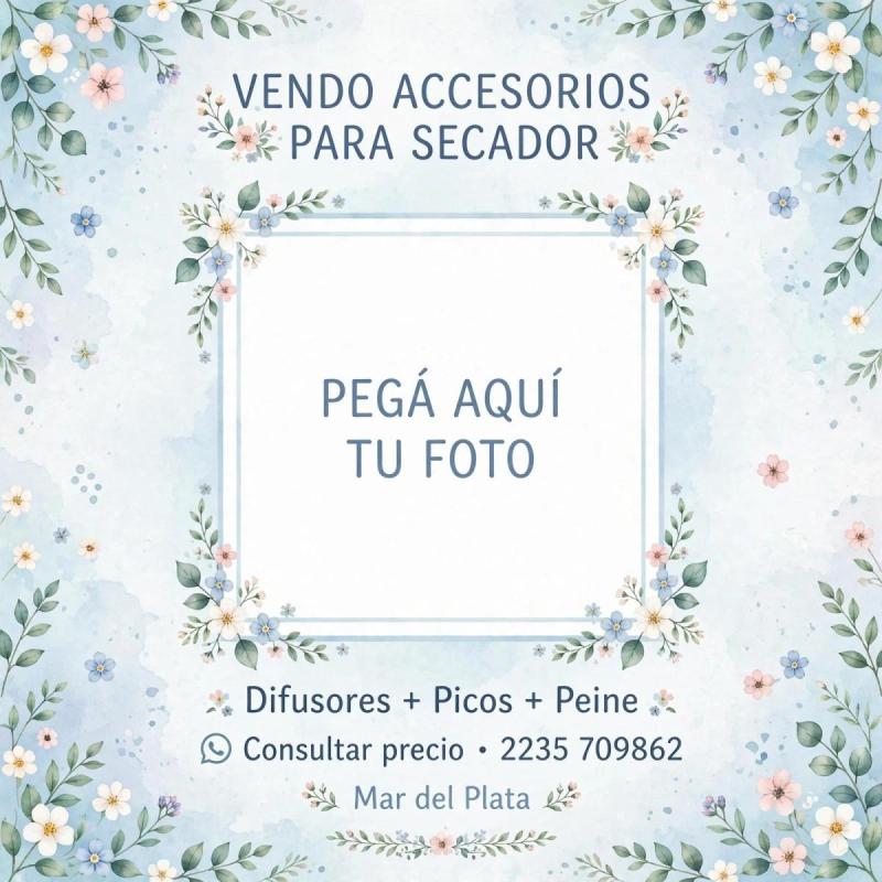 Conjunto de picos y difusores de secador de pelo - 2