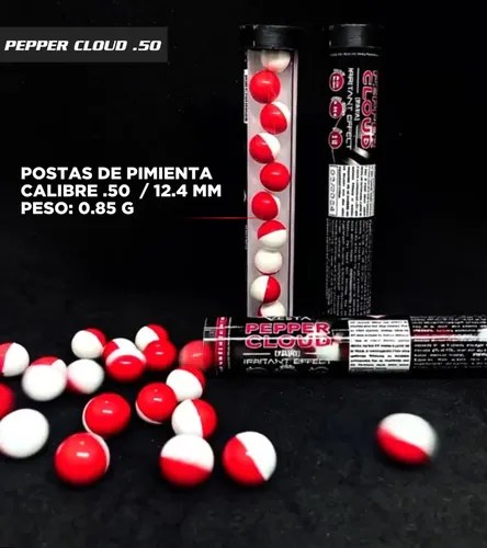 Postas De Pimienta Vesta Defense Cal.50 Defensa Personal - 2