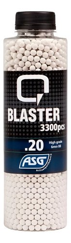 Balines Plasticos 6mm Asg Bb Blaster X3300 Unidades