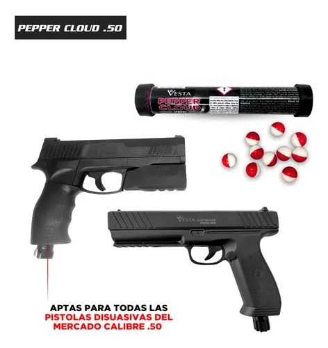 Postas De Pimienta Vesta Defense Cal.50 Defensa Personal - 5
