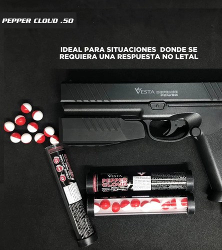 Postas De Pimienta Vesta Defense Cal.50 Defensa Personal - 6