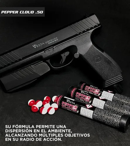 Postas De Pimienta Vesta Defense Cal.50 Defensa Personal - 8