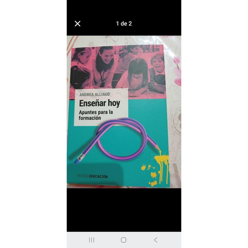 Un libro nuevo enseñar hoy