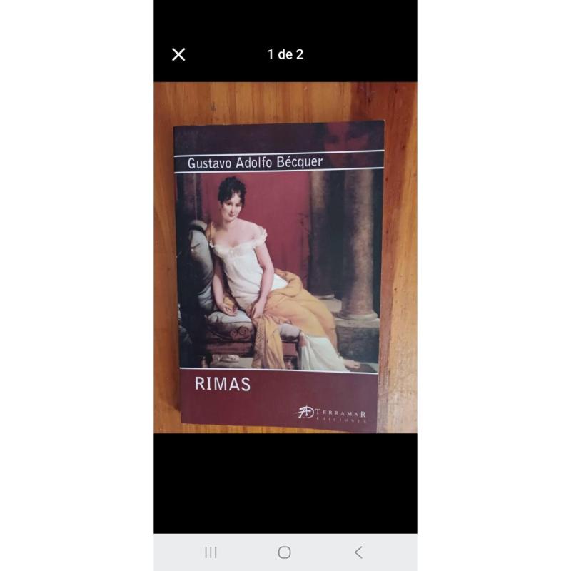2 libros  rima usados