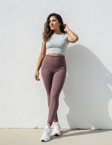 Calza Con Bolsillo Corte Modelador Levanta La Cola Jp Sport Chocolate Cacao L - 6