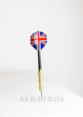 Tiro Al Blanco De 45 Cm Reversible Con 6 Dardos Albatros - 3