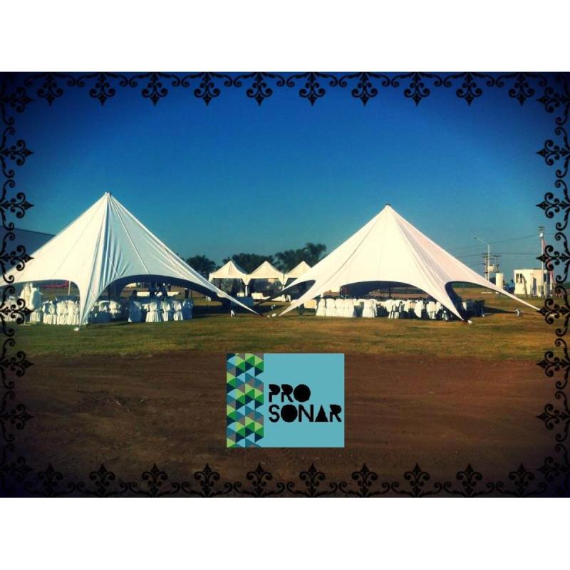 Alquiler de Carpas,Calefactores,Sonido,Gazebos,Guirnaldas,Proyector - 4