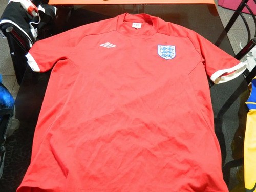 Camiseta Vieja Roja Inglaterra Talla Xl Consult Stock Rojo Xl
