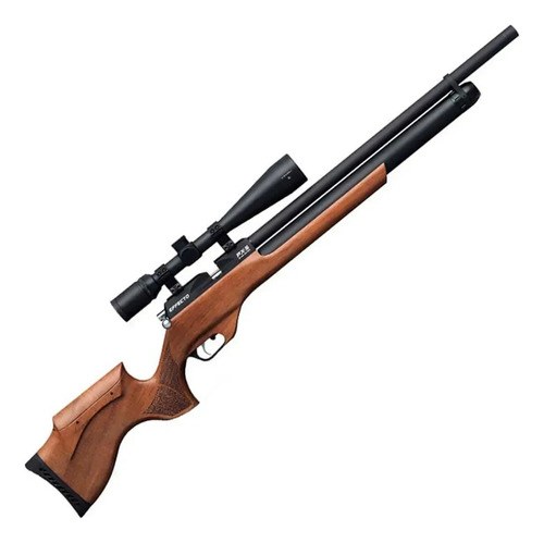 Rifle Aire Huglu Effecto Pcp Px5 Pro Nogal Regulado Turco Nogal 6.35 Mm