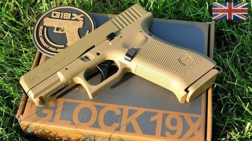 Pistola Aire Comprimido Glock 19x Co2 Blowback 18 Tiros Coyote 4.5 Mm - 5