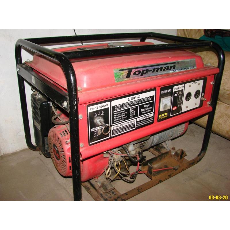 Grupo electrógeno.