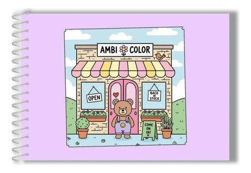 Ambi Color Libro Para Colorear A4 172 Dibujos Stock
