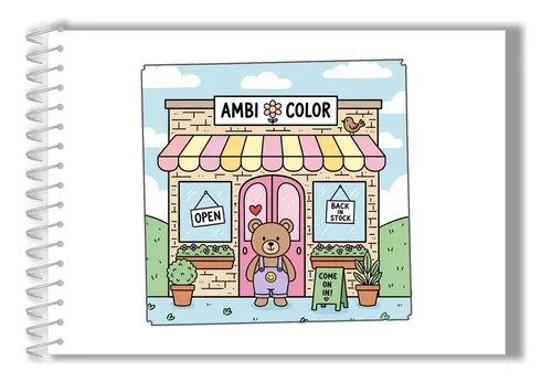 Cuaderno Espiral Ambi Color A5 172 Hojas 14.5x21 Cm Premium