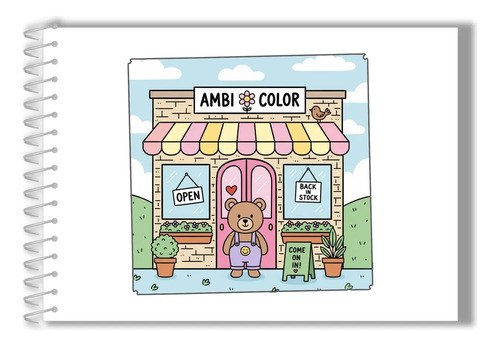 Cuaderno Espiral Ambi Color A6 Premium 172 Hojas 10x14.5 Cm