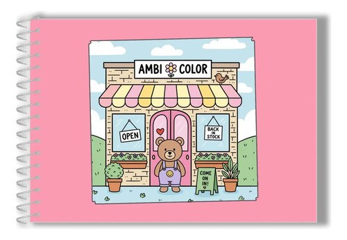 Cuaderno Para Colorear Ambi Color A4 172 Dibujos Simple Faz
