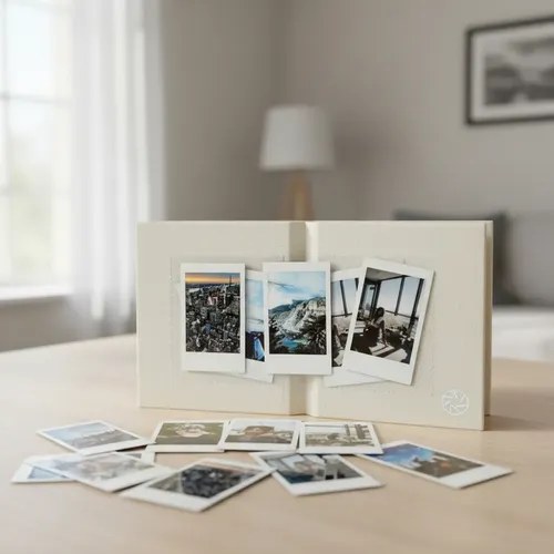 Impresión De Fotos Polaroid O Mini Polaroid Papel Foto Pack Color Blanco Mini Polaroid X 12un - 3