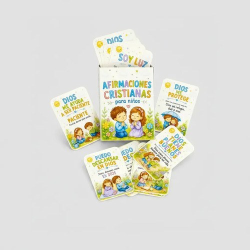 Imprimible Afirmaciones Cristianas Para Niños