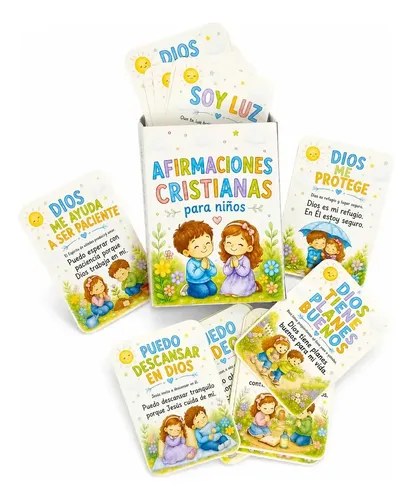 Imprimible Afirmaciones Cristianas Para Niños - 3