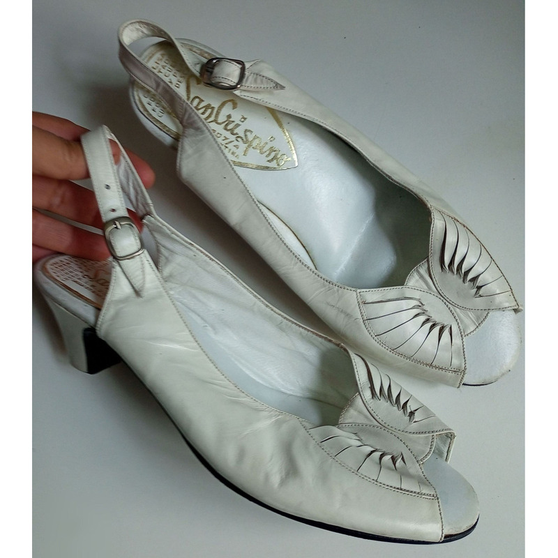 Talle 40 - Sandalias de cuero San Crispino - poco uso