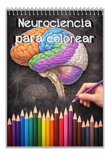 Neurociencia Para Colorear Cuaderno De Espiral Ambi Color Neurociencia