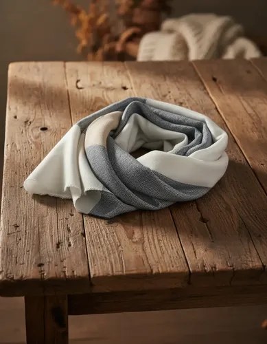 Pashmina Nube Super Abrigadas Y Suaves Blanco Gris Marron 09 Único - 3