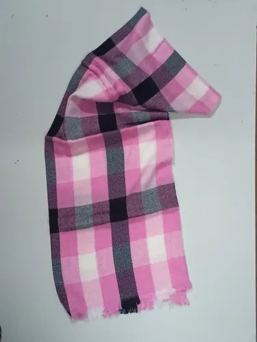 Pashmina Nube Super Abrigadas Y Suaves Rosa Y Gris 04 Único - 3