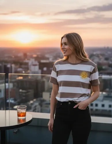Remera De Argentina Sol De Mayo Bordado Mujer Argentina - 12