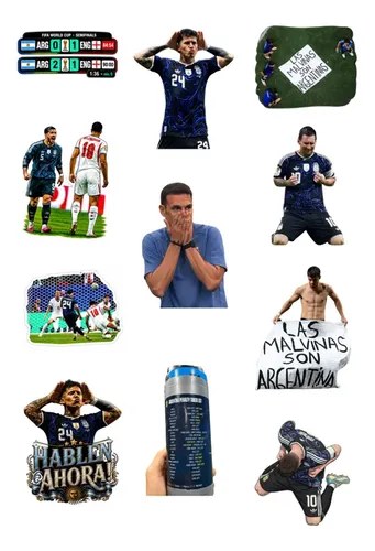 Sticker Argentina Inglaterra Mundial 2026